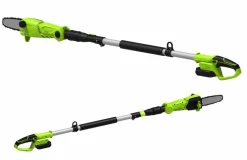 Batteridriven stångsåg 235cm | inkl batteri & laddare  | 18V/20V grön Best